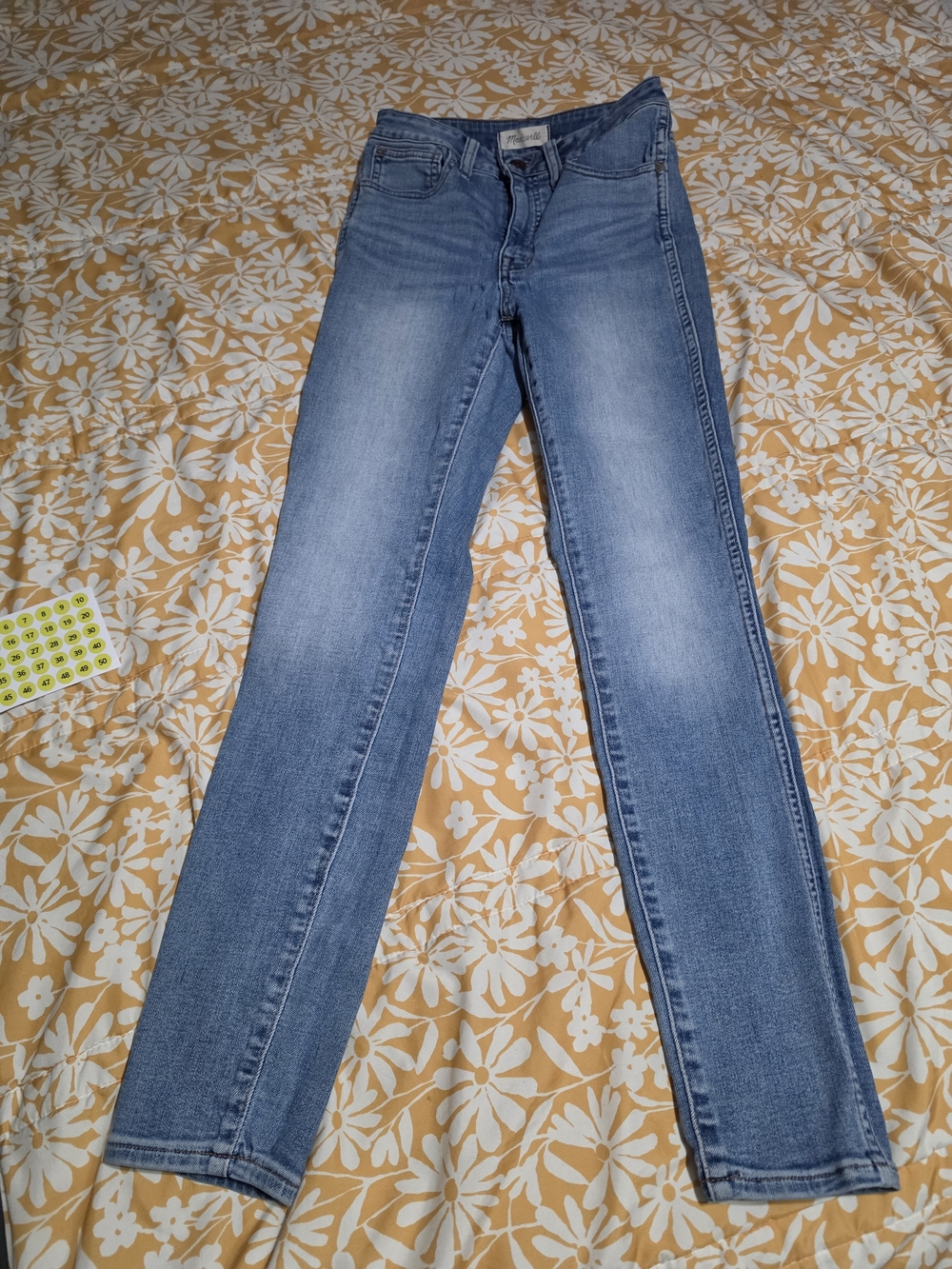 Madewell Light Blue Straight-Leg Jeans